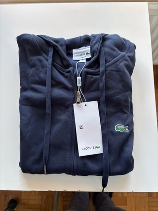 Sudadera Lacoste Azul Talla M