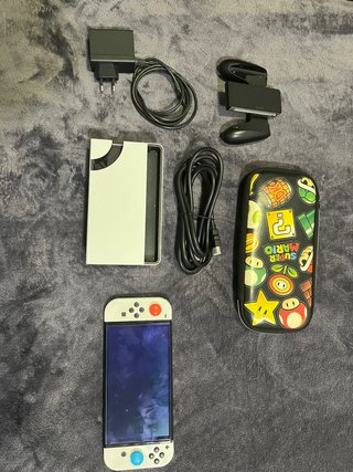 Nintendo Switch OLED Blanca (Juegos por separado)