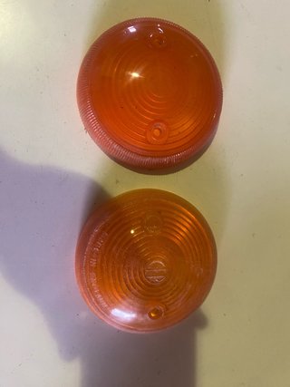 2 Piscas Laranjas para Bedford TK/CA 1595