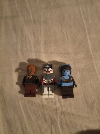3 Minifiguras LEGO Star Wars