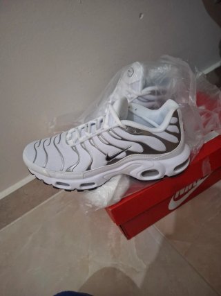 Nike TN Bianche Argento