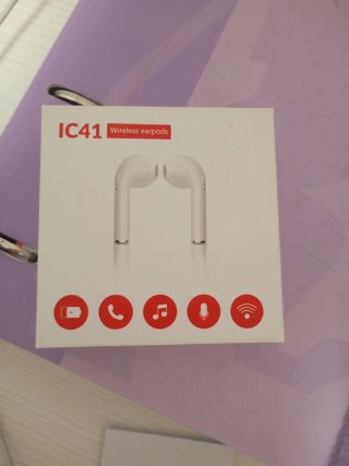 IC41 Wireless Earpods Blancos
