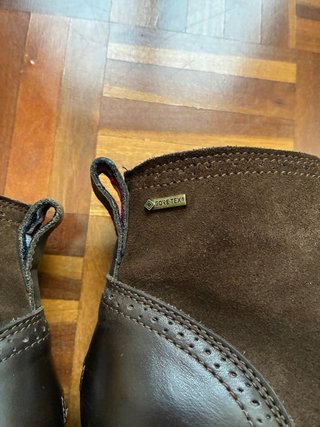 Botines Marrones Cremallera y Cordones