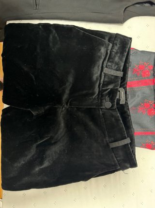 Traje de Terciopelo Mango (Pantalón, Blazer, Top)