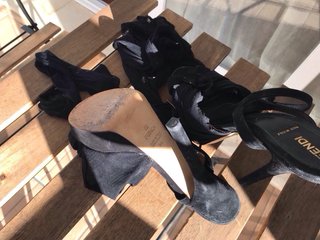 Sandalias Fendi Negras
