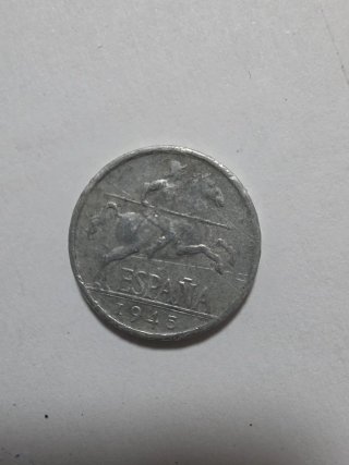 Moneda España 5 Céntimos 1945