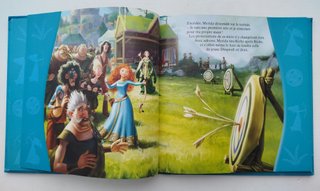 Rebelle. Edición en francés. Libro película. 6 año