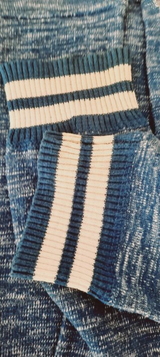 Jersey con capucha azul H&M
