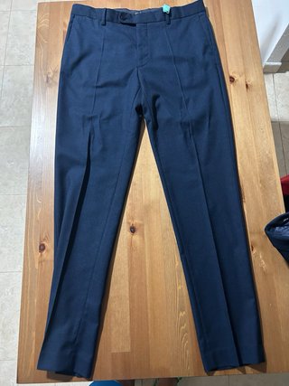 Traje de hombre Mango azul