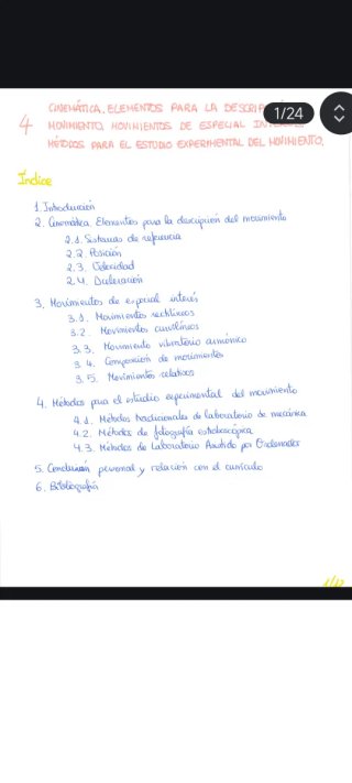 Temas oposiciones física y química
