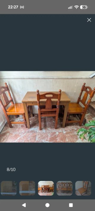 Sedie in legno
