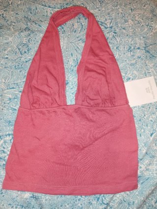 Top halter rosa de Pacific Republic