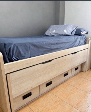 Cama nido con cajones