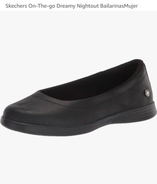Bailarinas Skechers On-The-Go Negras