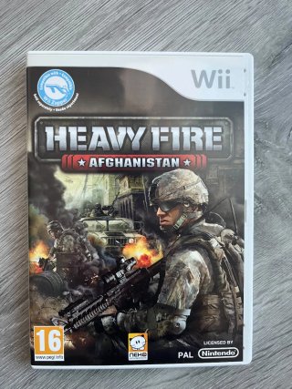 Juego Wii Heavy Fire: Afghanistan + Fusil