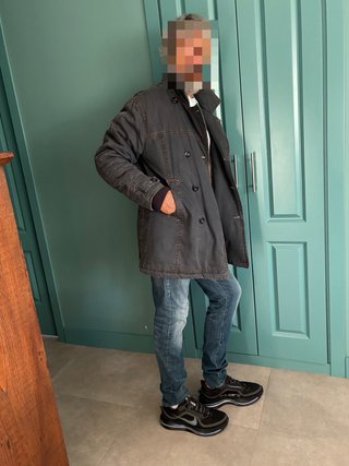 Chaquetón marinero .