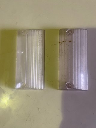2 Faróis/Farolins de luz de marcha atrás para Fiat