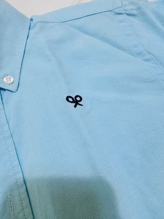 Camisa Azul para Niños 10 Años