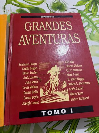 Lote 2 libros Grandes Aventuras Tomo 1 y 4 - El Pe