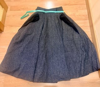 Falda de Invierno Estilo Pinup