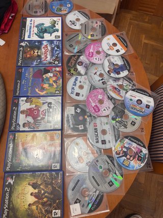 Lote de 27 juegos de ps2