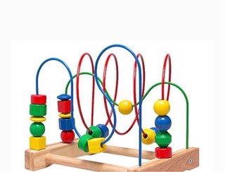 Juego laberinto de cuentas para bebé