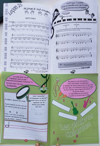 3 Libros Iniciación Musical Inf.Tout petit conserv