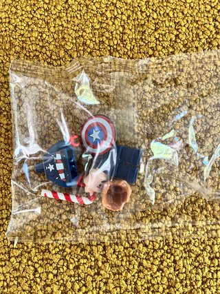 Minifigura LEGO Capitán América Marvel