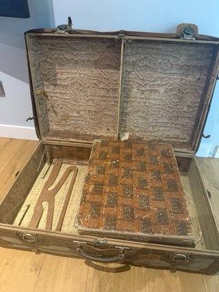 Valigia Baule Vintage Antico