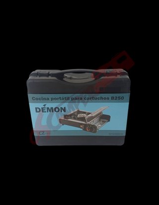 Cocina portátil Demon cartucho B250 con maletín