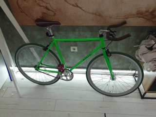 Bicicleta Fixie Wobybi Verde