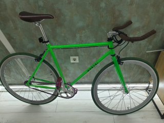 Bicicleta Fixie Wobybi Verde