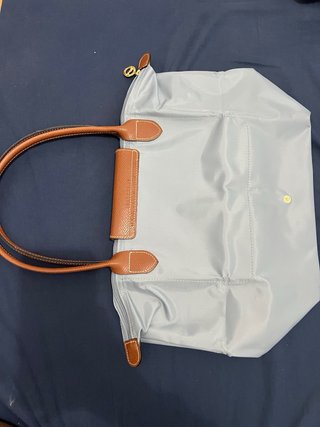 Mala Longchamp L Cinza Nova