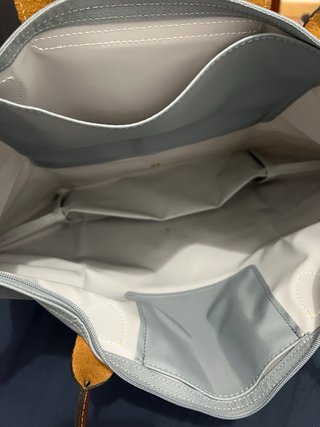 Mala Longchamp L Cinza Nova