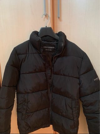 Abrigo acolchado Supply & Demand negro