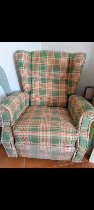 Sillón Reclinable Estampado