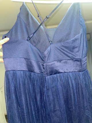 Vestido de fiesta largo azul