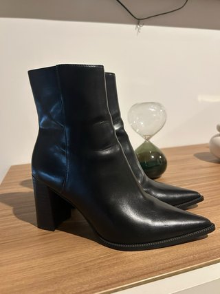 Botines Negros Mango