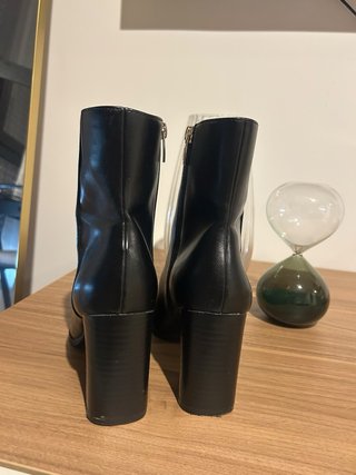 Botines Negros Mango