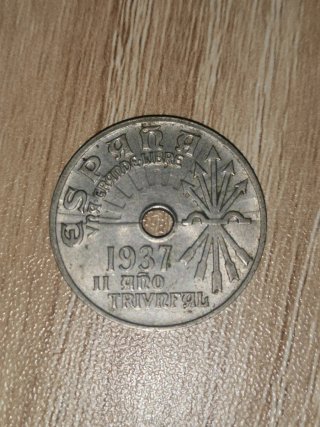 Lote 40 Monedas de 25 Céntimos de peseta