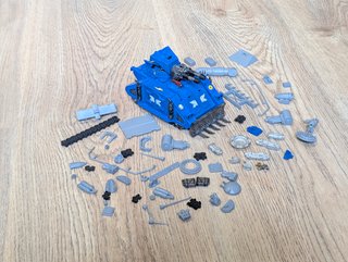 Razorback Warhammer 40k partes Metal OOP