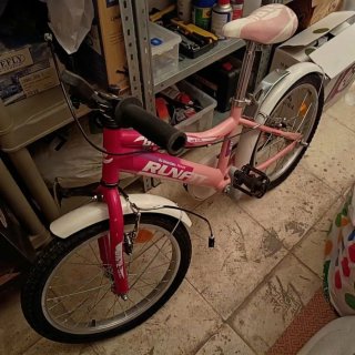Bicicleta infantil Runfit rosa