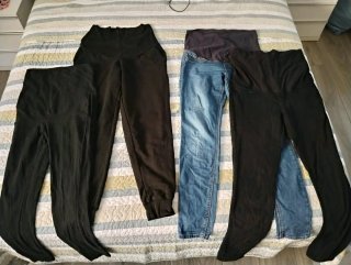 4 Pantalones Premamá Talla 38