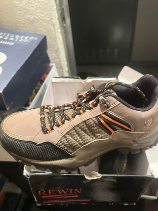 Botas de montaña REWIN beige/naranja