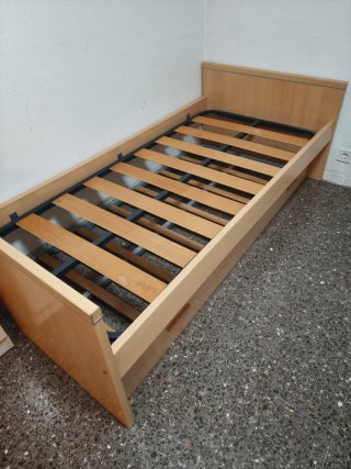 Cama nido somier inferior extraíble