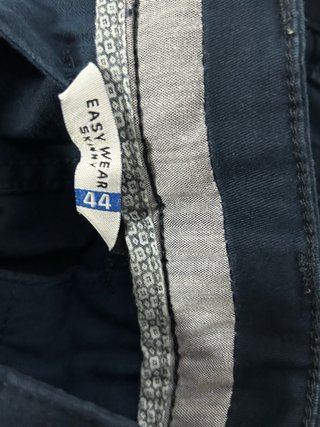 Pantalones Chinos Azul Marino