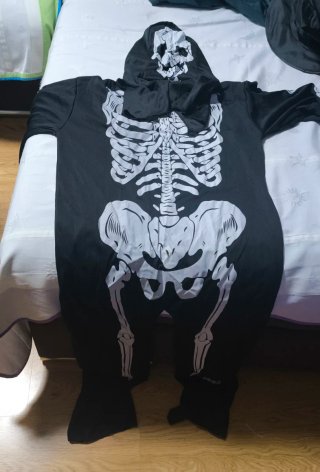 Disfraz Esqueleto Halloween Talla Única