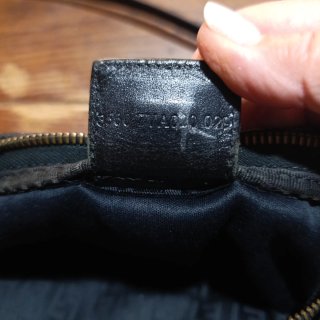 Borsa a spalla Fendi nera
