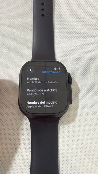 Apple Watch Ultra 2 space grey
