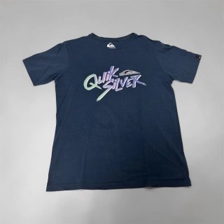 Camiseta Quiksilver Azul Marino Logo Vintage